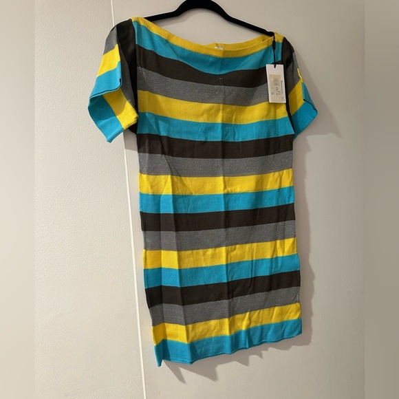 Missoni striped knit short sleeve sweater. NWT - Picture 2 of 4